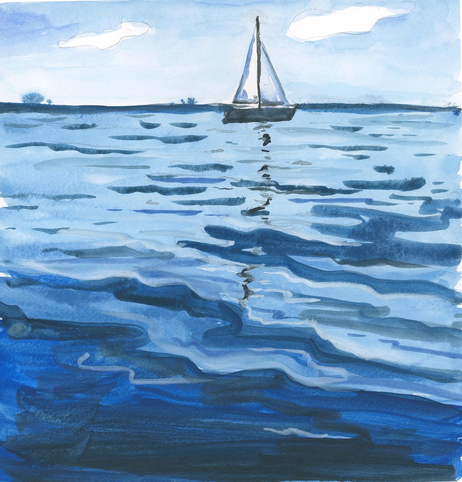 Clouds, water, metal and glass - image 2 - student project