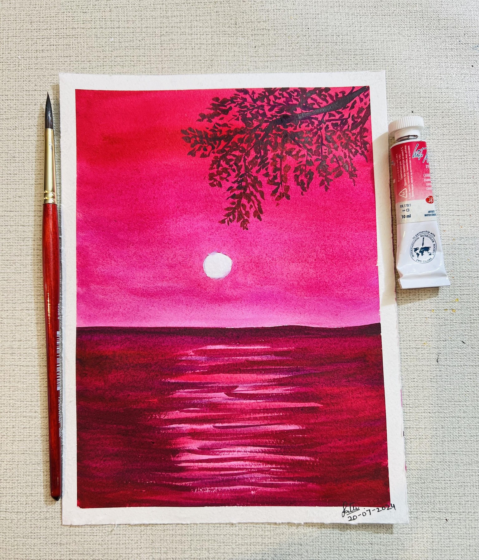 Sunset rose - image 1 - student project