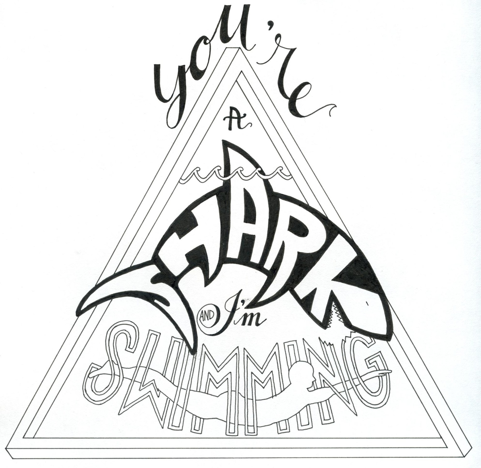 You're a Shark and I'm Swimming - image 6 - student project