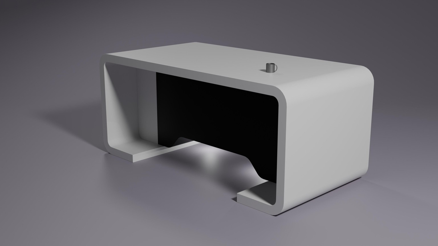 My first Plasticity project - Desk and coffee cup [Updated] - image 1 - student project