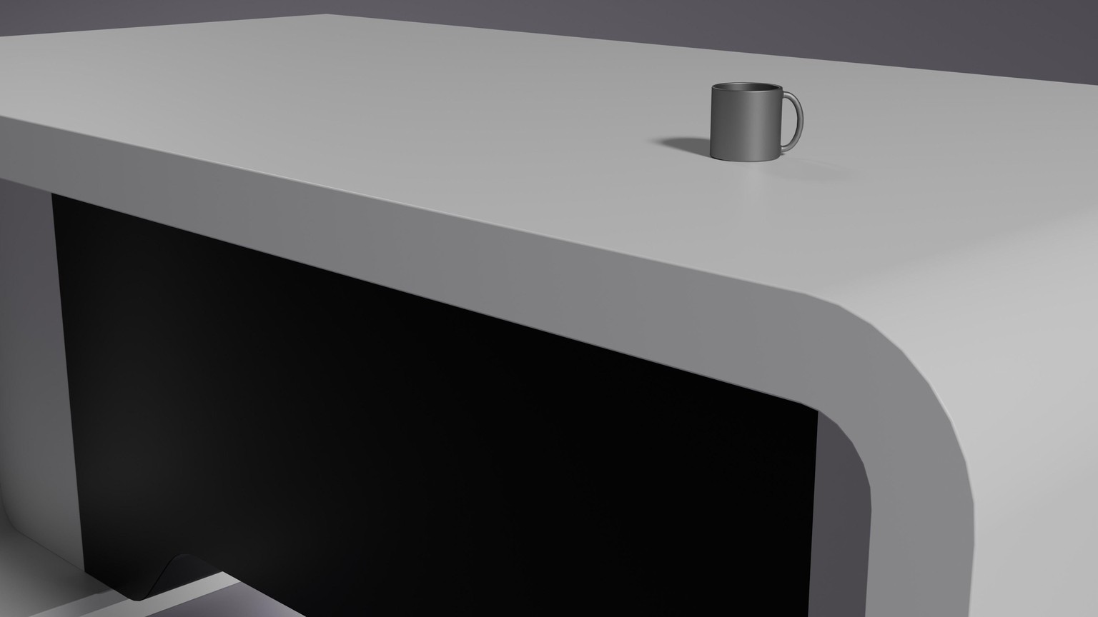 My first Plasticity project - Desk and coffee cup [Updated] - image 2 - student project