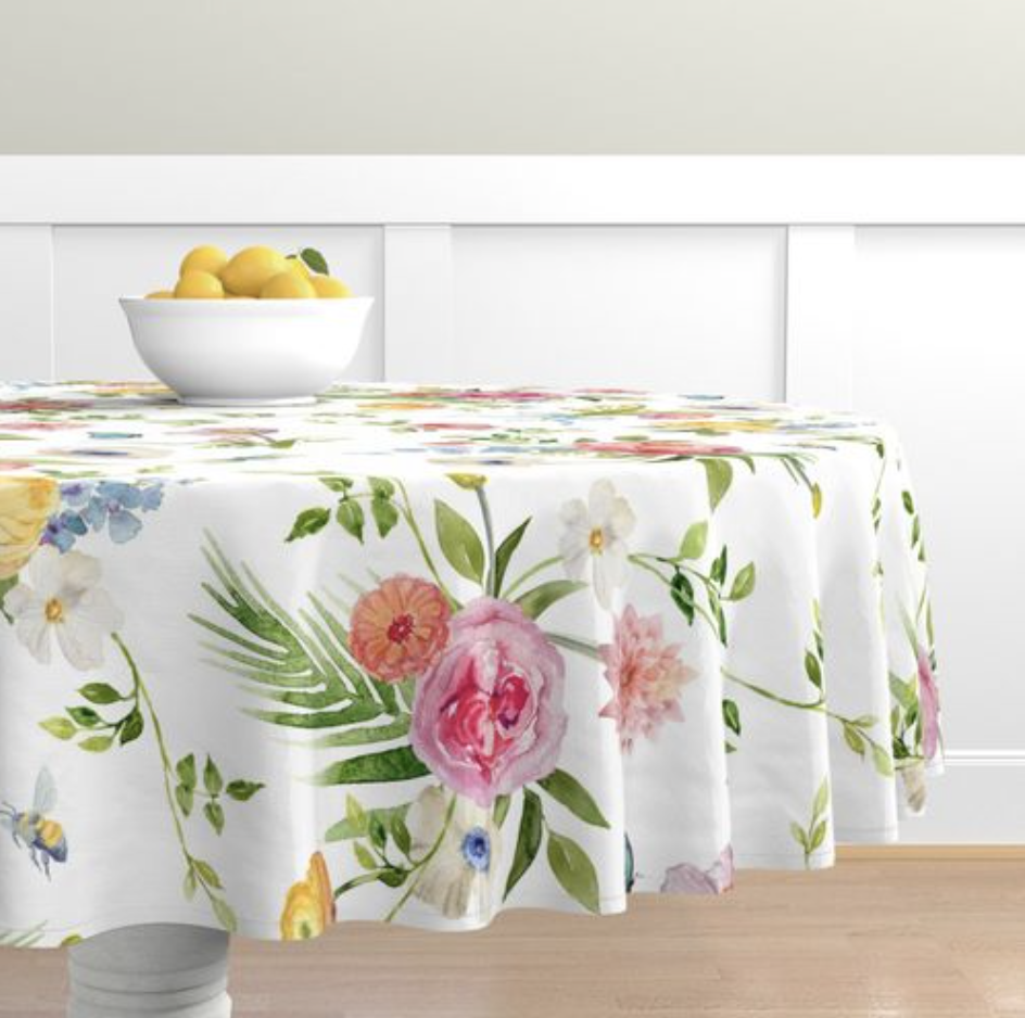 Watercolor Floral Repeat Pattern - image 1 - student project