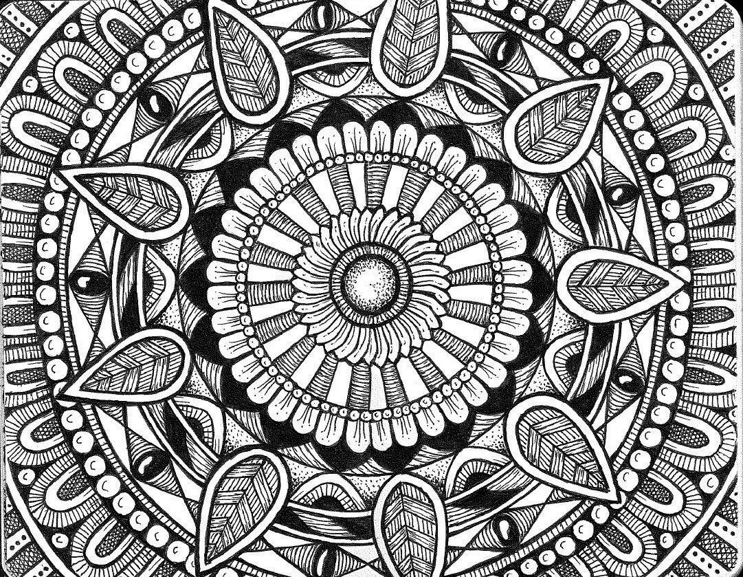 Mini Mandalas in My Pocket Sketchbook - image 5 - student project