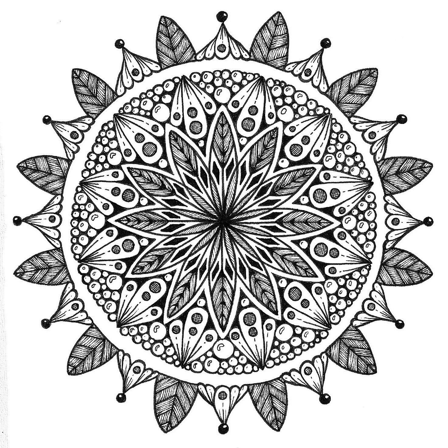 Mandalas - image 12 - student project