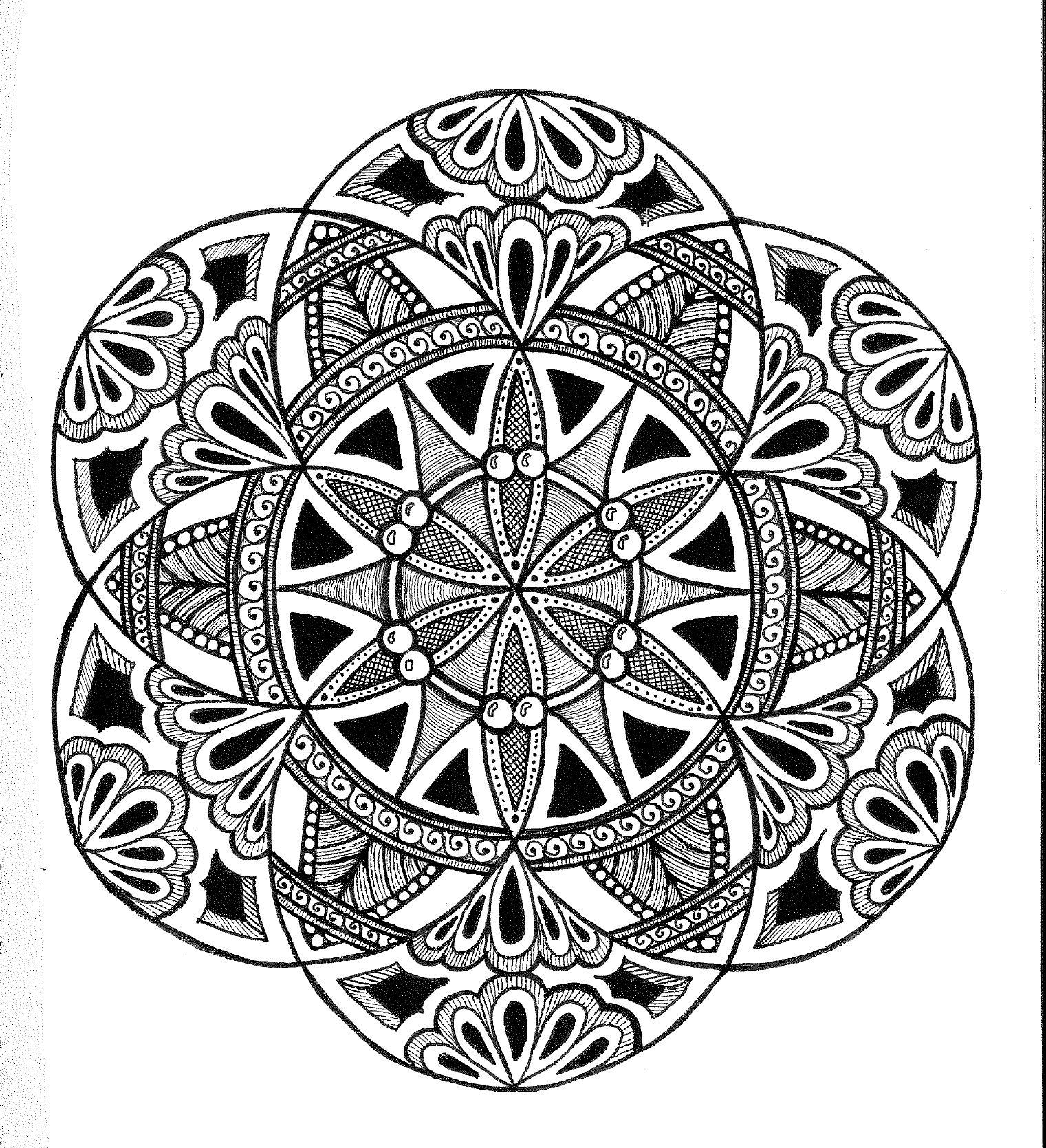 Mandalas - image 8 - student project