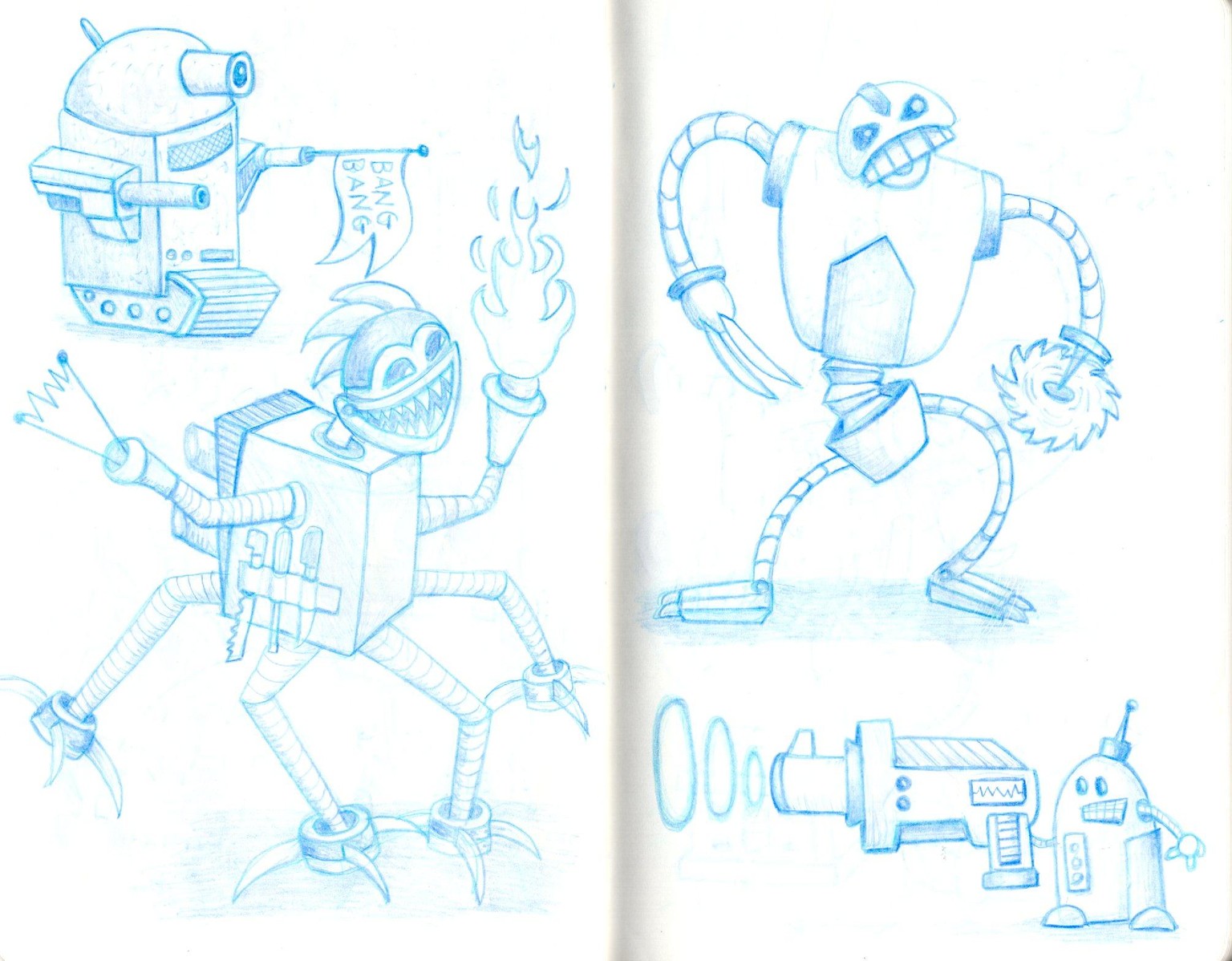 Bad Scans of My Work - image 2 - student project