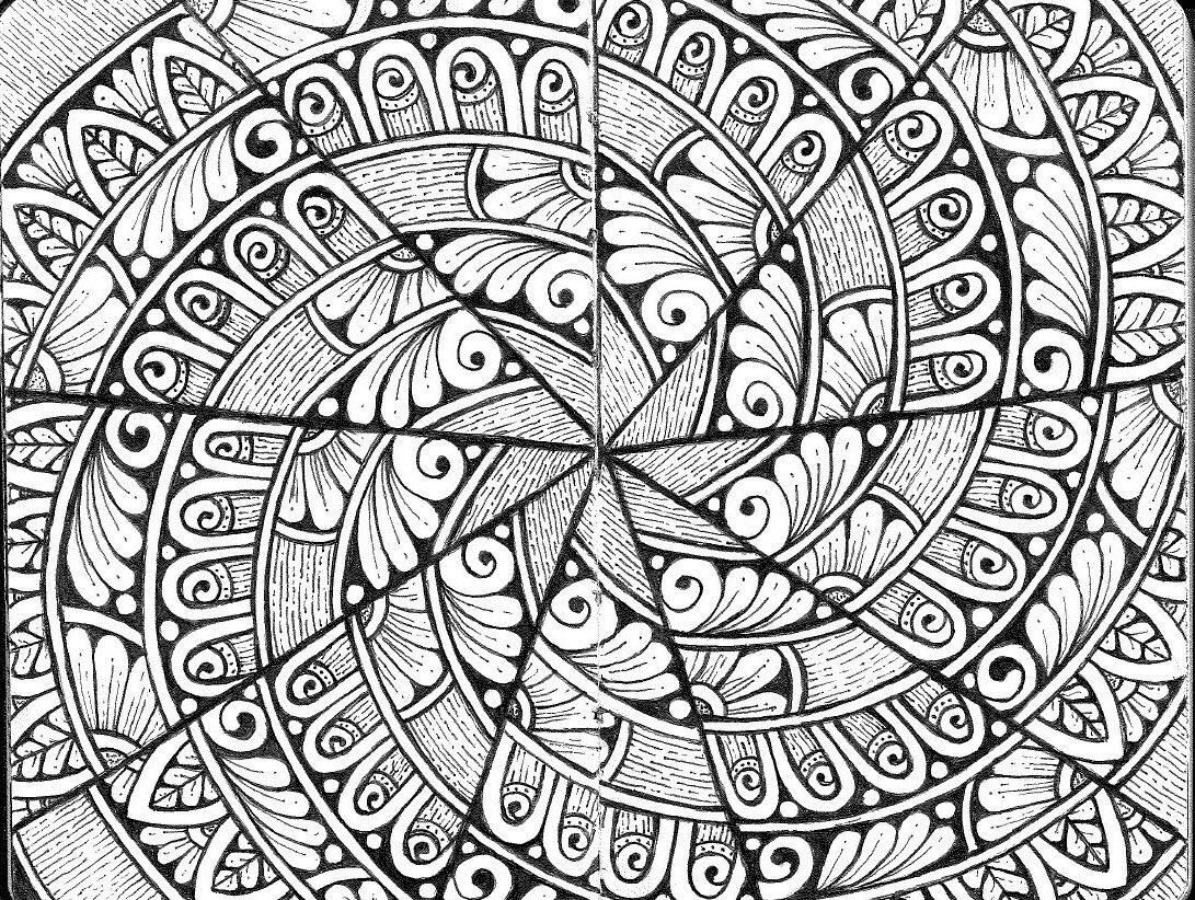 Mini Mandalas in My Pocket Sketchbook - image 4 - student project