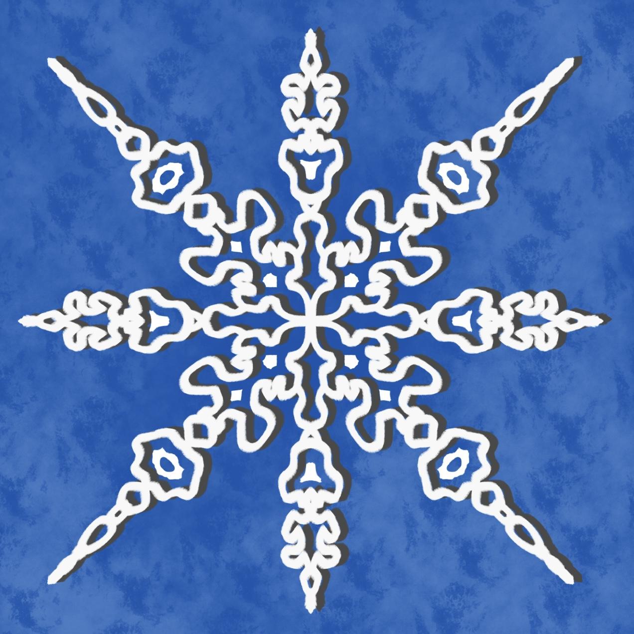 Mandala and snowflakes - image 1 - student project