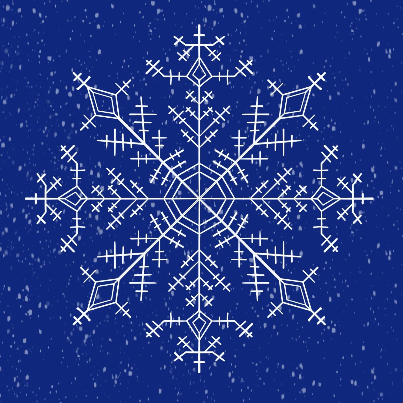 Mandala and snowflakes - image 5 - student project