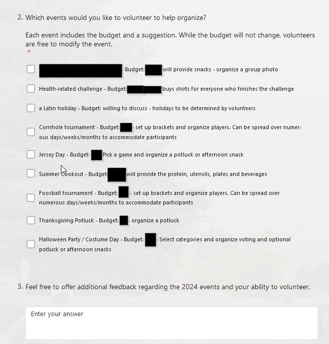 Volunteer Survey - image 3 - student project