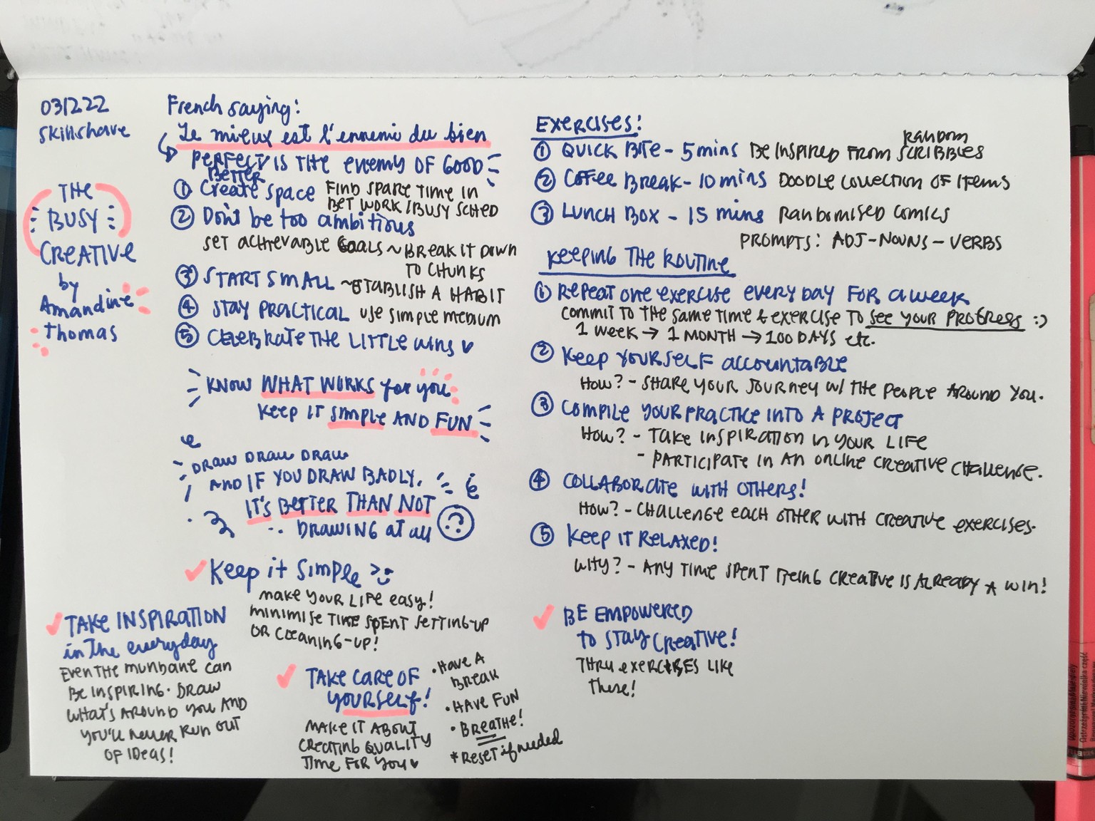 The Busy Creative (Coffee Break) - image 1 - student project