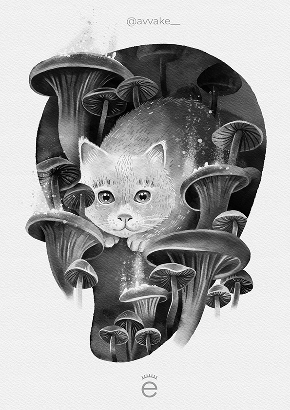 Mushroom Cat - image 4 - student project
