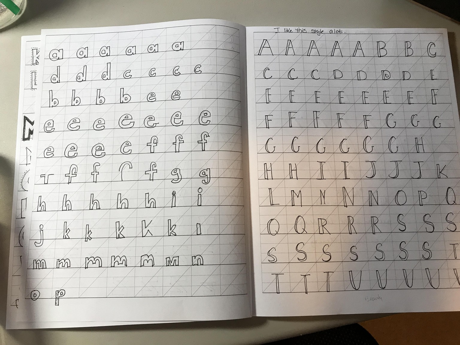 Letter styling - image 2 - student project