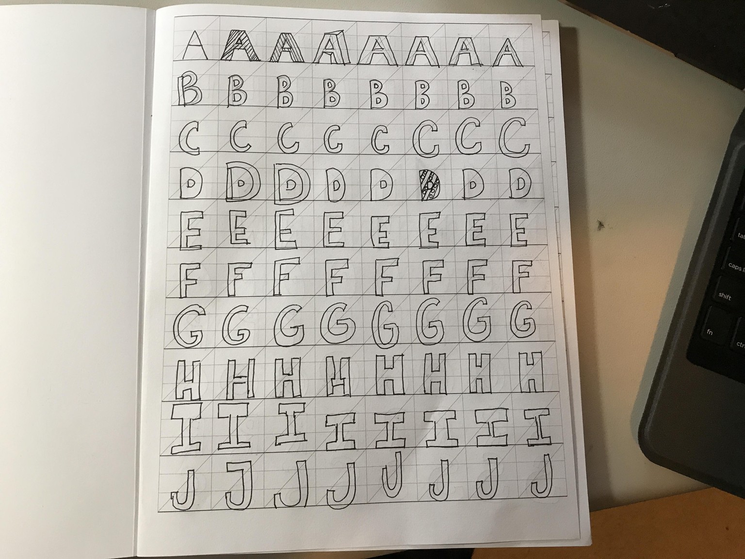 Letter styling - image 3 - student project