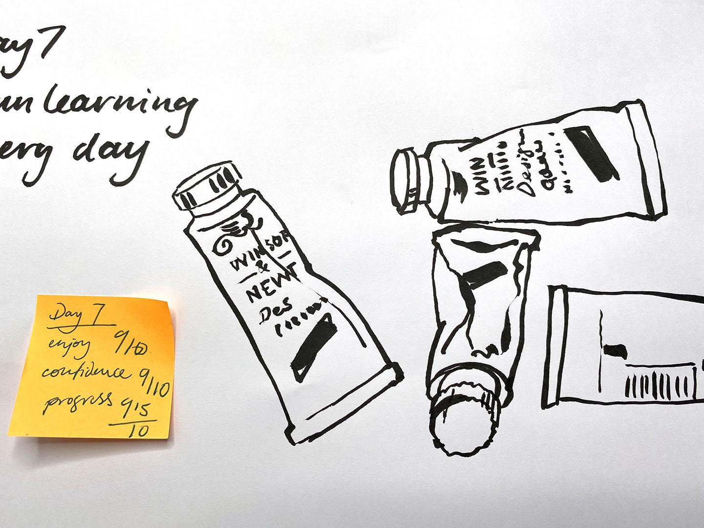 Daily Art Practice - 14 Days - image 6 - student project