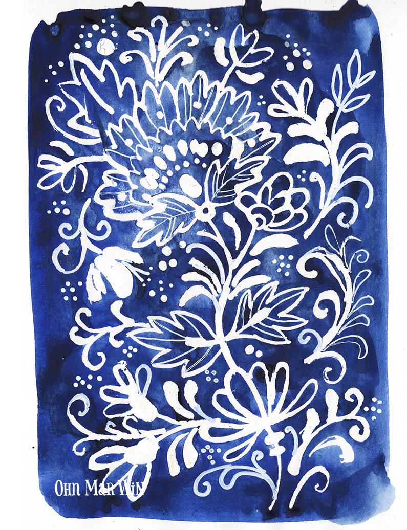 7 Days of Using Masking Fluid - image 5 - student project