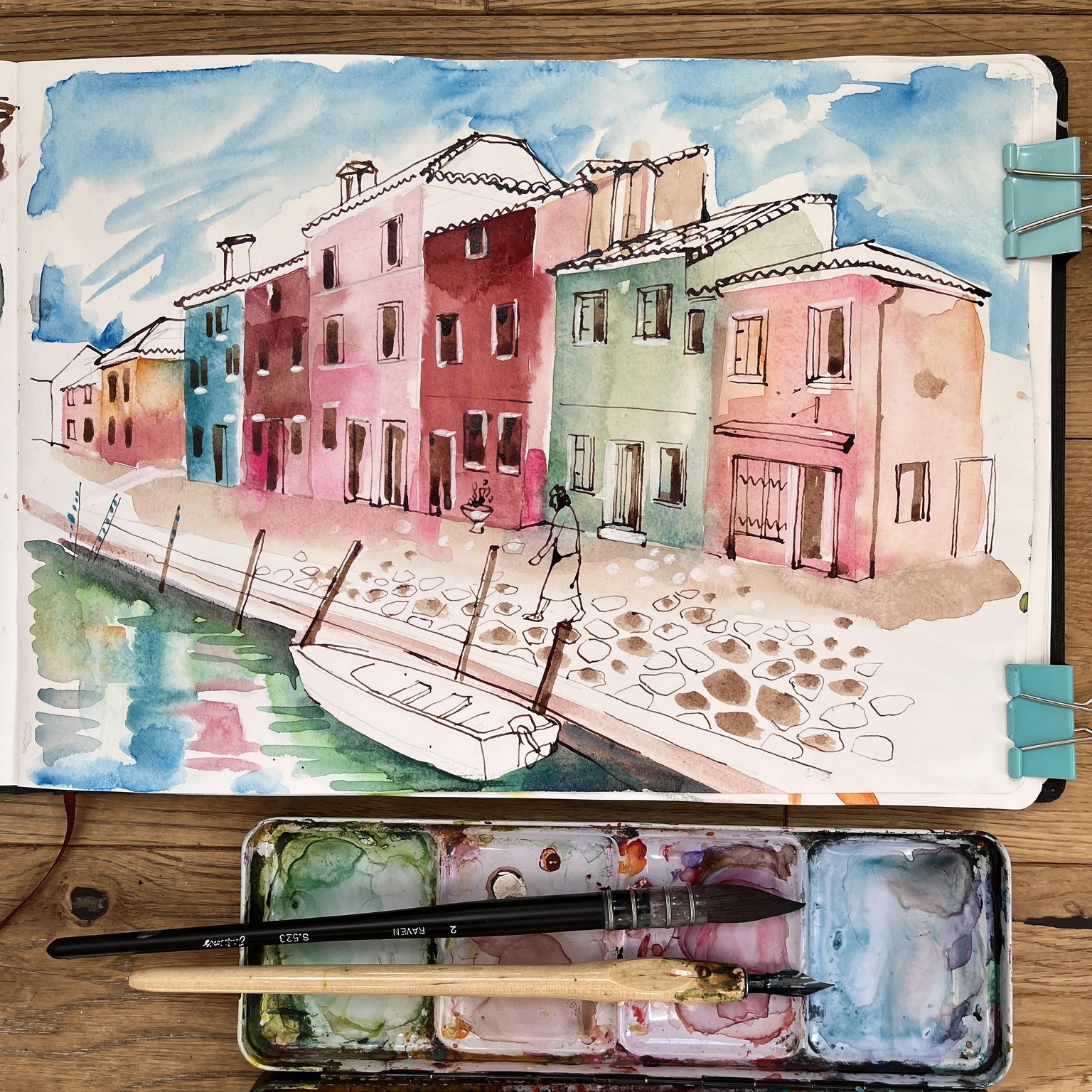 Murano Houses in Venice Lagoon - image 3 - student project