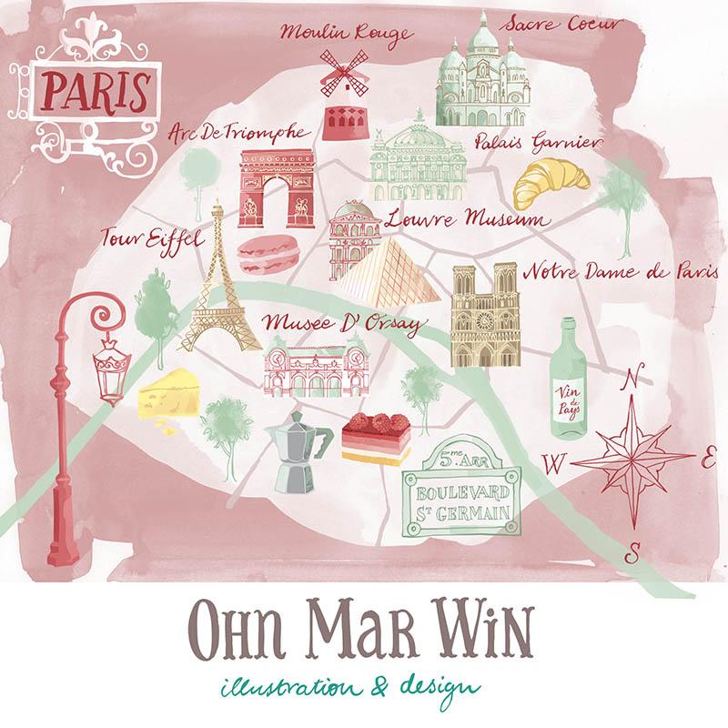Finally my map Paris - image 3 - student project