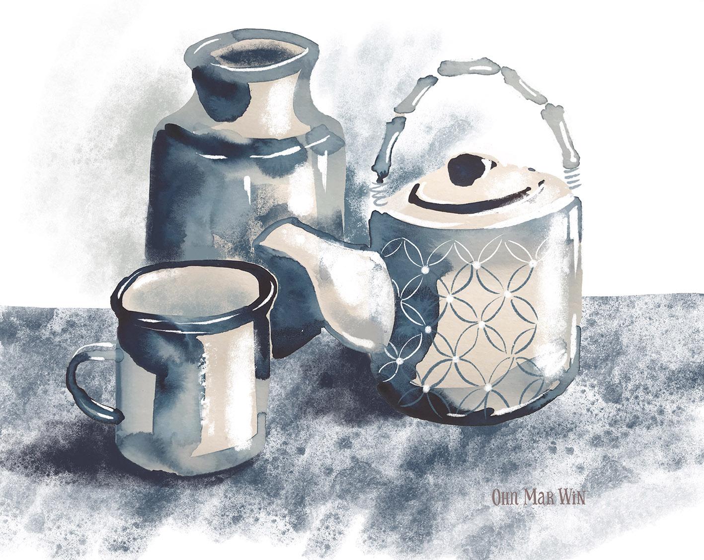 Monochrome Egg & Still Life Studies - image 5 - student project