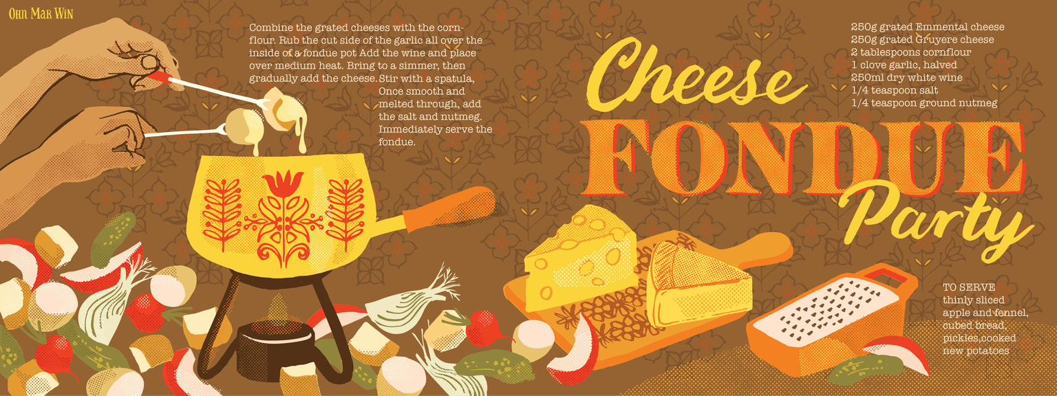 Cheese Fondue Party and Tomato Relish - image 1 - student project