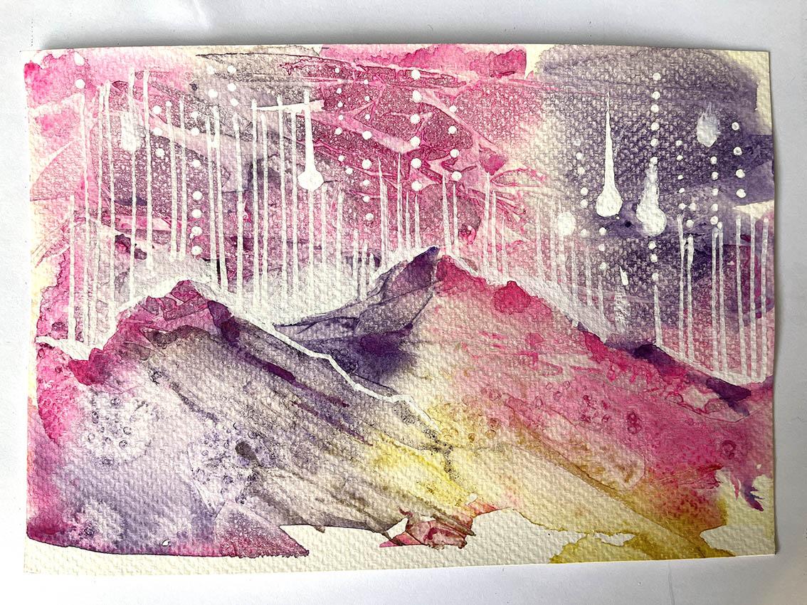 Textural Abstracts - image 1 - student project