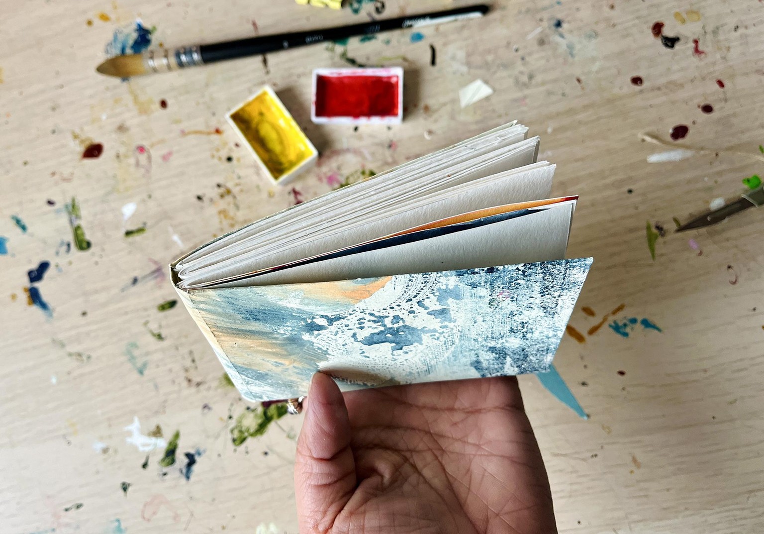 Mini Sunset Sketchbook - image 3 - student project