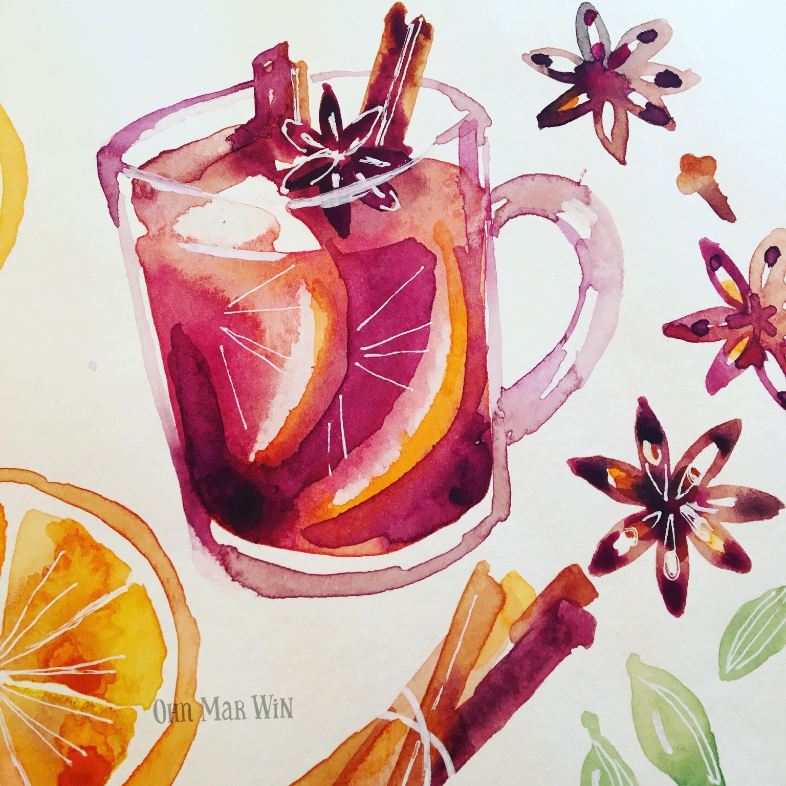 Favourite Watercolour Drinks x3 - image 2 - student project