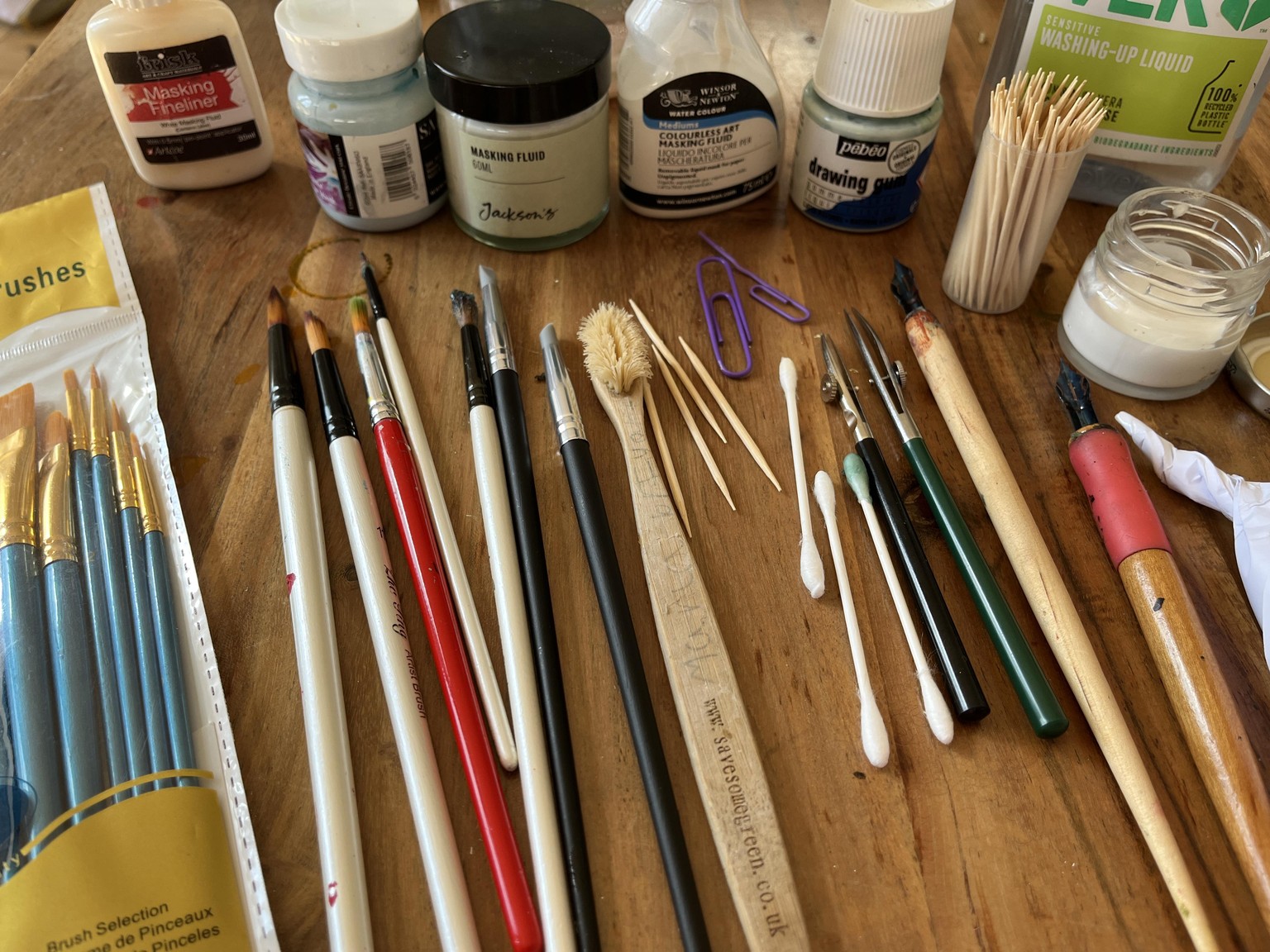 Magical Masking Fluid - image 2 - student project