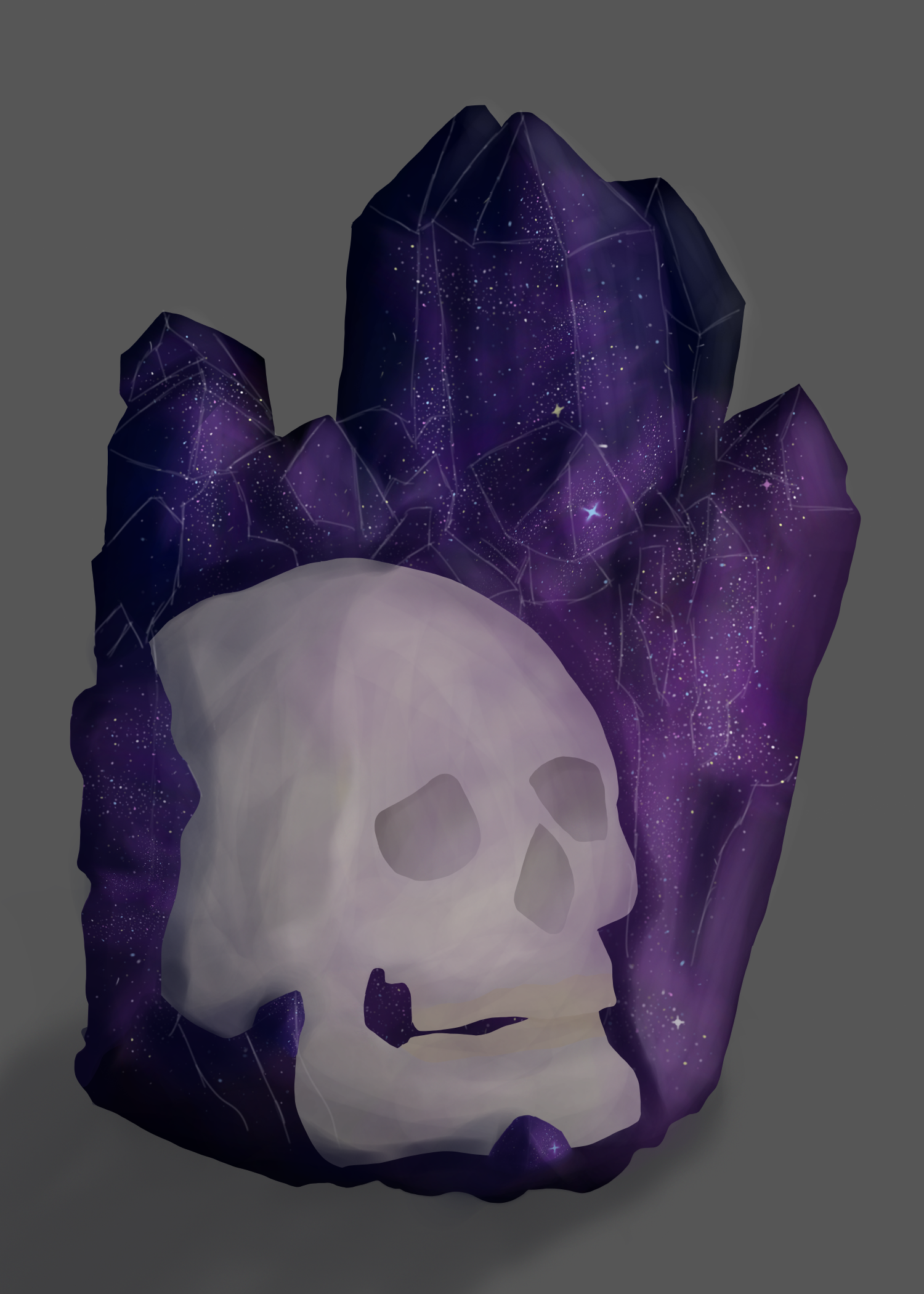 Skull Crystal - image 1 - student project