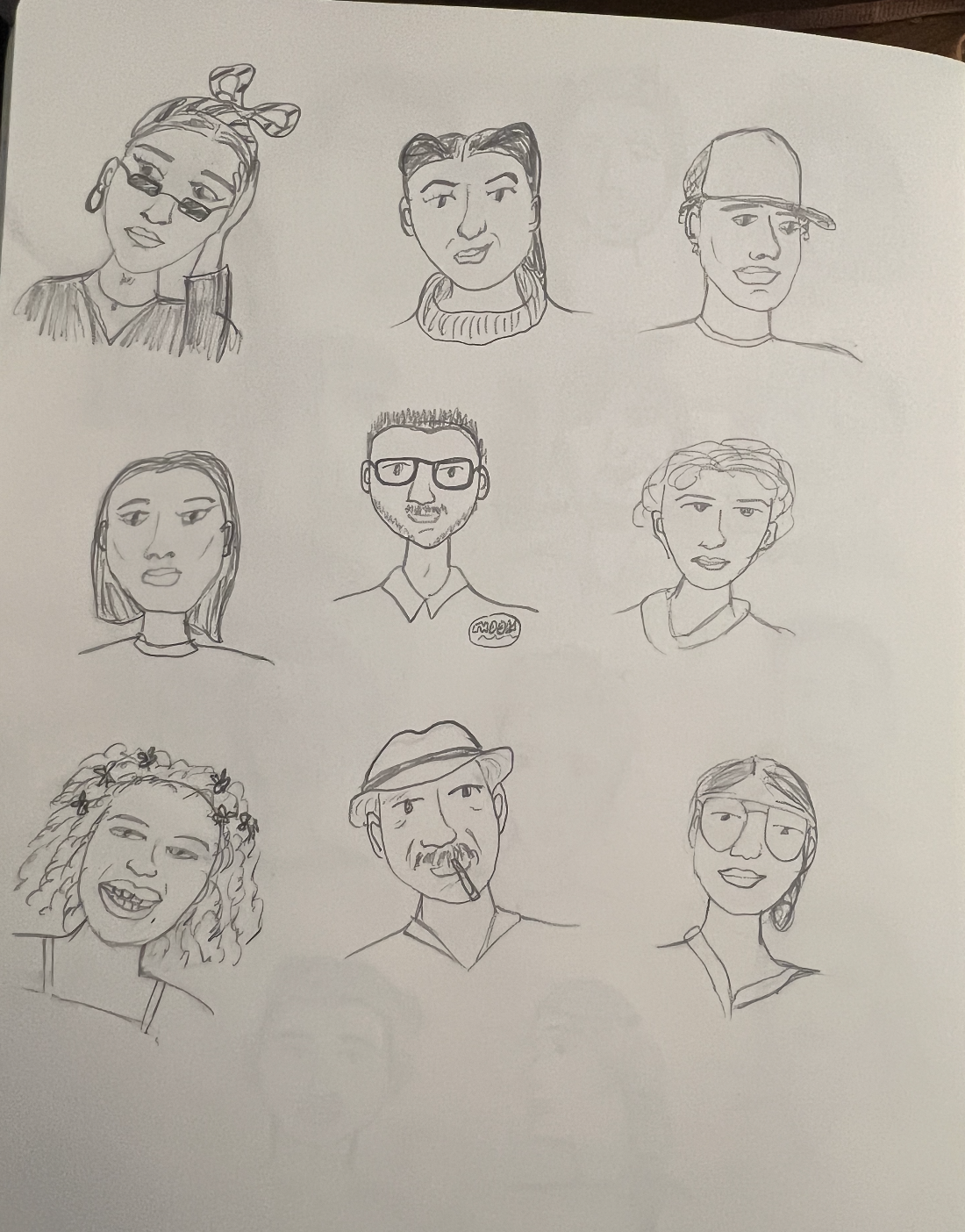 Portrait Drawing Practice - image 3 - student project