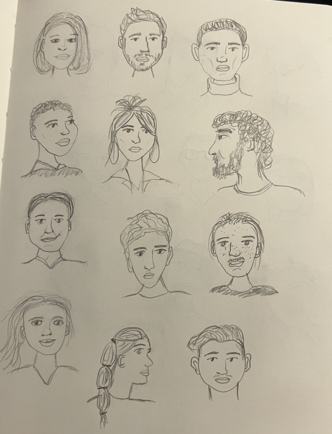 Portrait Drawing Practice - image 2 - student project