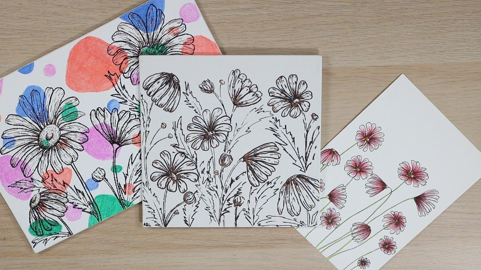 Drawing Daisies - image 2 - student project