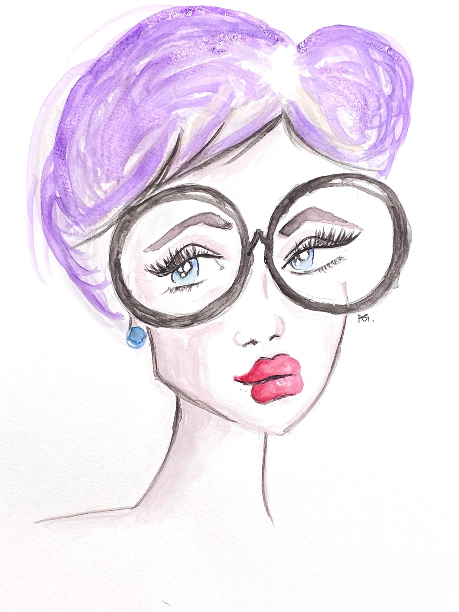 Glam Faces Practices - comments welcomed! - image 2 - student project