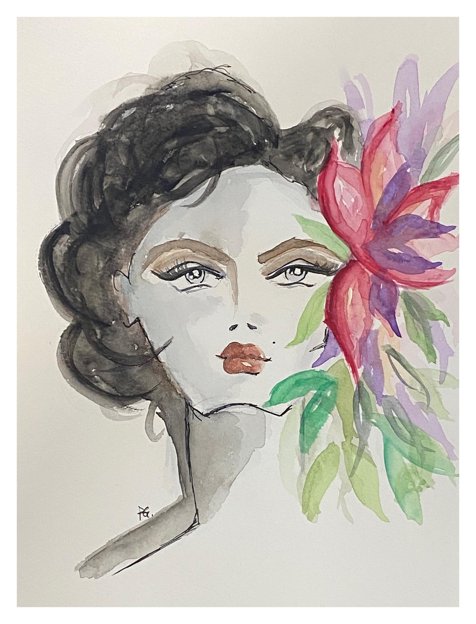 Glam Faces Practices - comments welcomed! - image 1 - student project