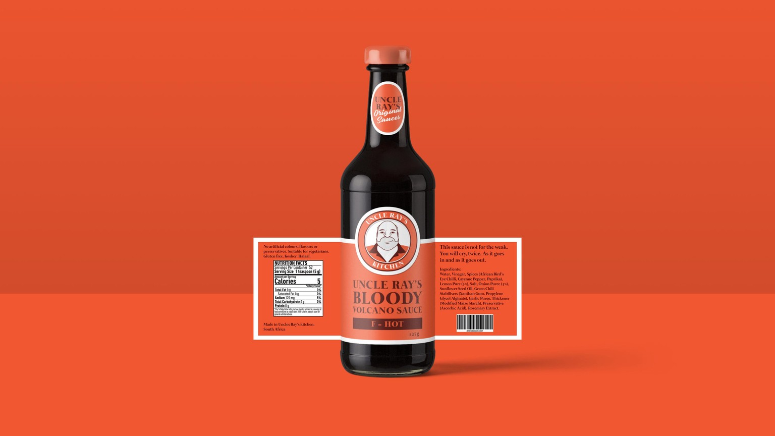 Uncle Ray's hot sauces - image 3 - student project