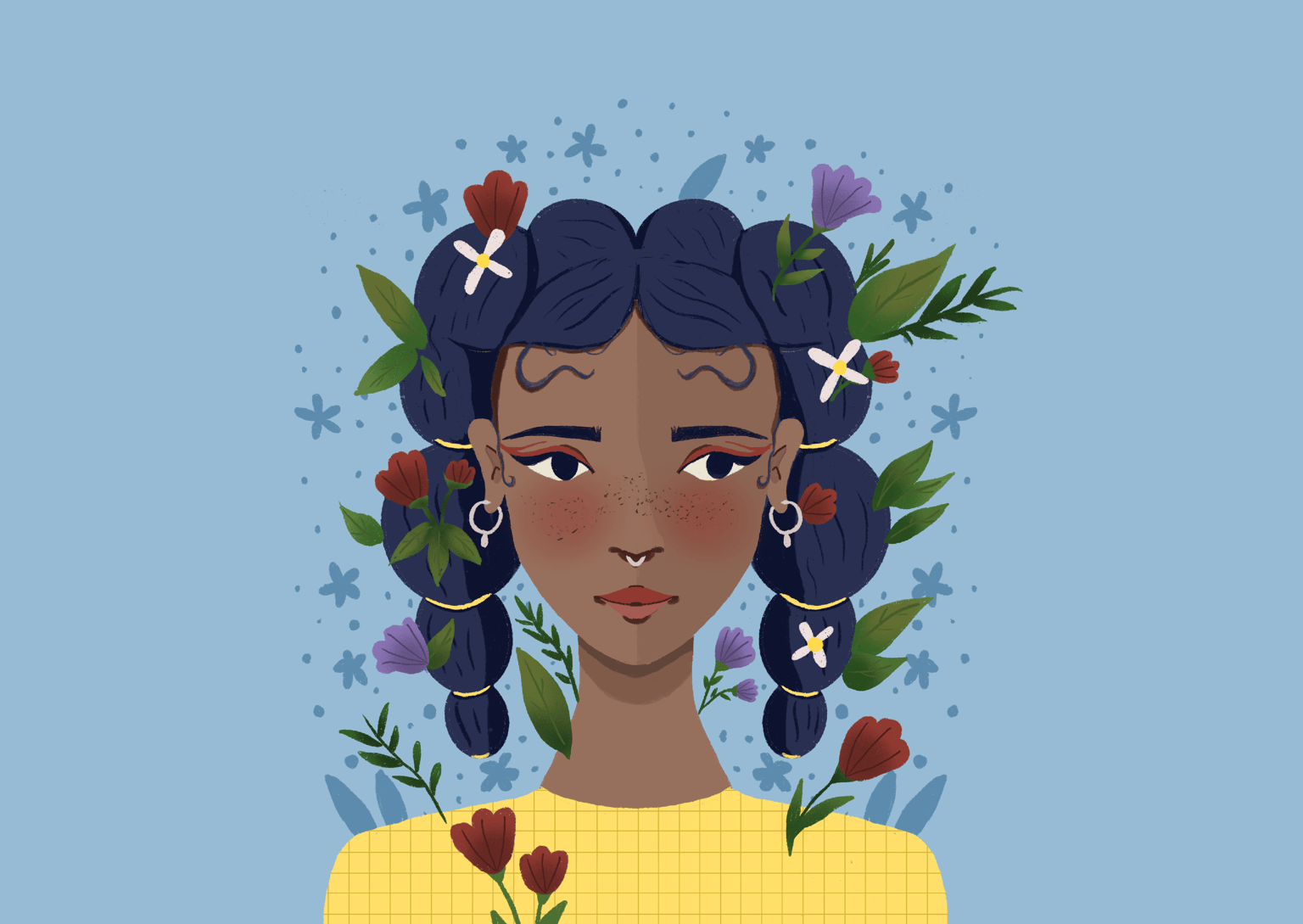 Flower girl + Updated version - image 1 - student project
