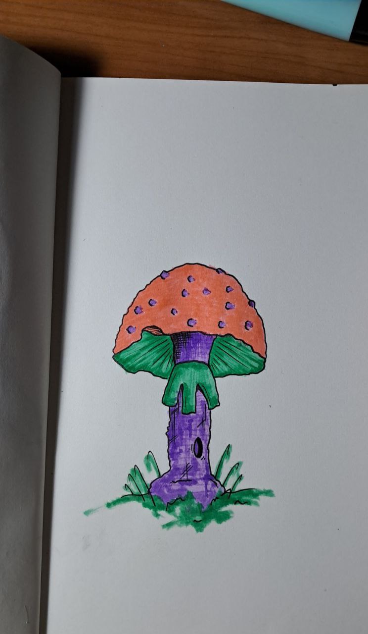 Mushrooms - image 3 - student project