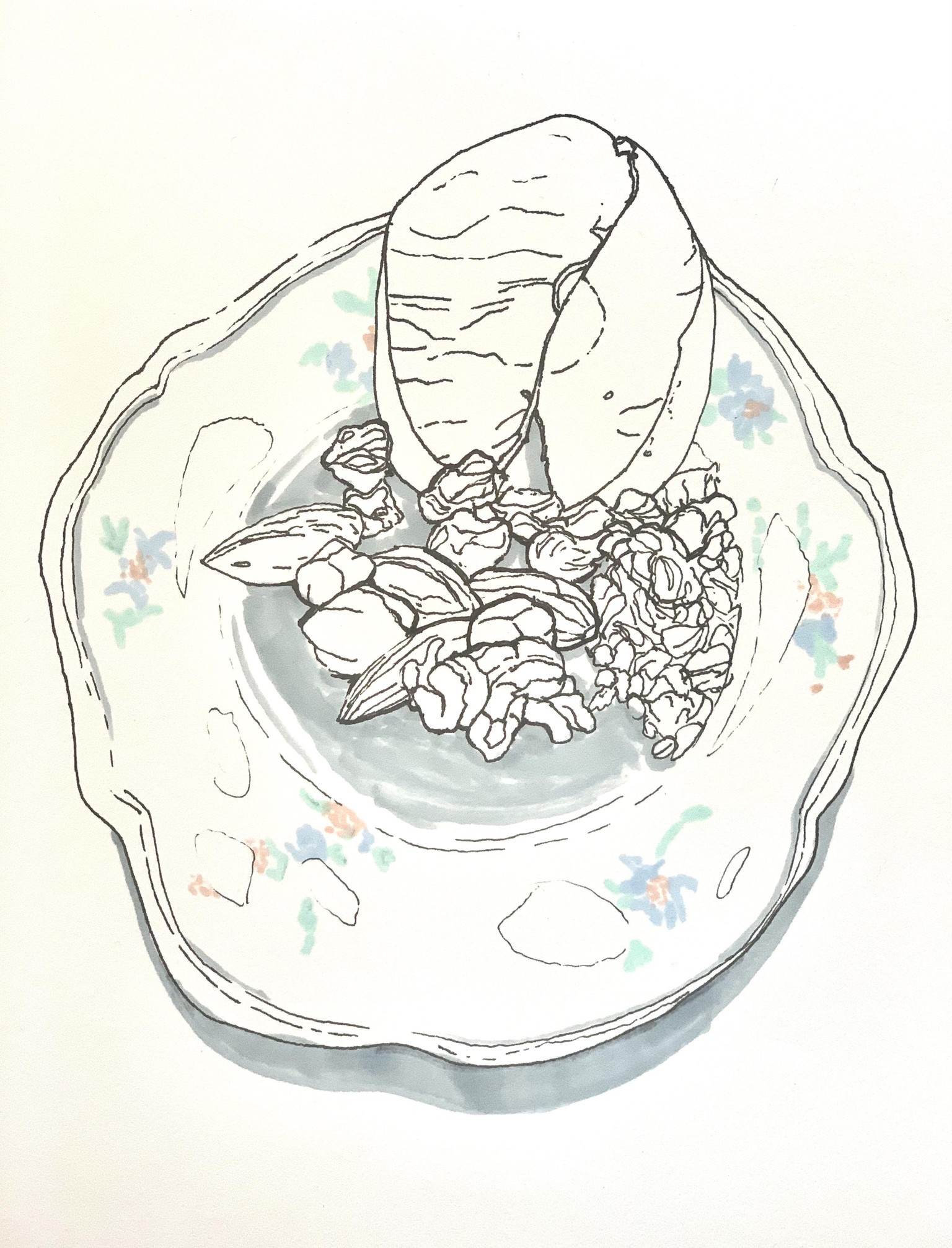 Daily Food Drawing Practice - image 1 - student project