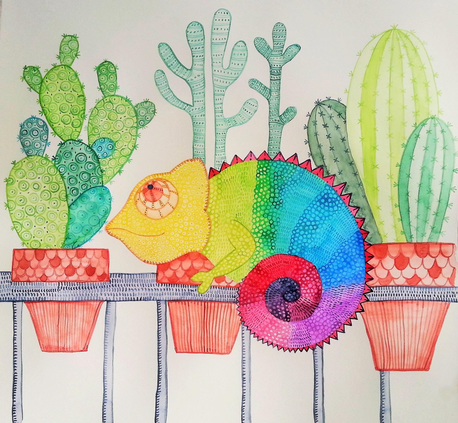 Happy learning more about watercolors - image 4 - student project