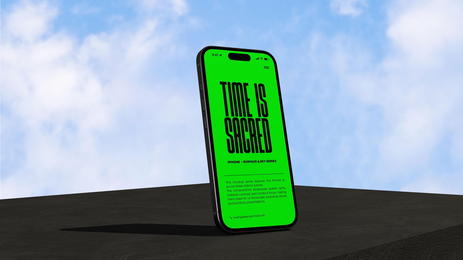 iPhone Mockup - image 3 - student project