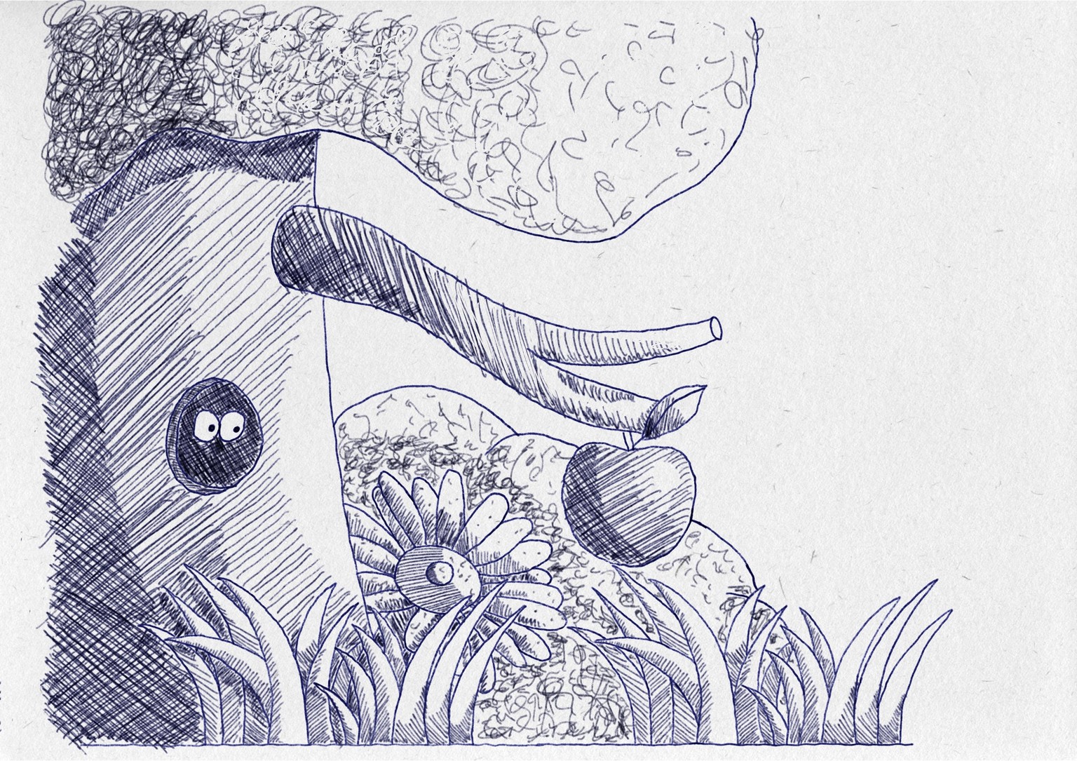 Pen Drawings in Procreate in 5 easy steps - image 3 - student project