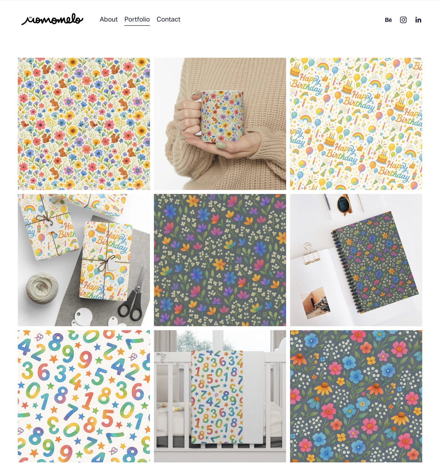 Squarespace for Momomelo - image 1 - student project