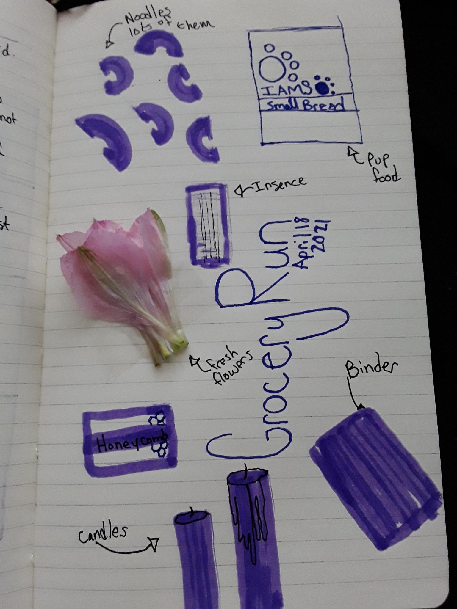 14 day art journaling challenge - image 10 - student project