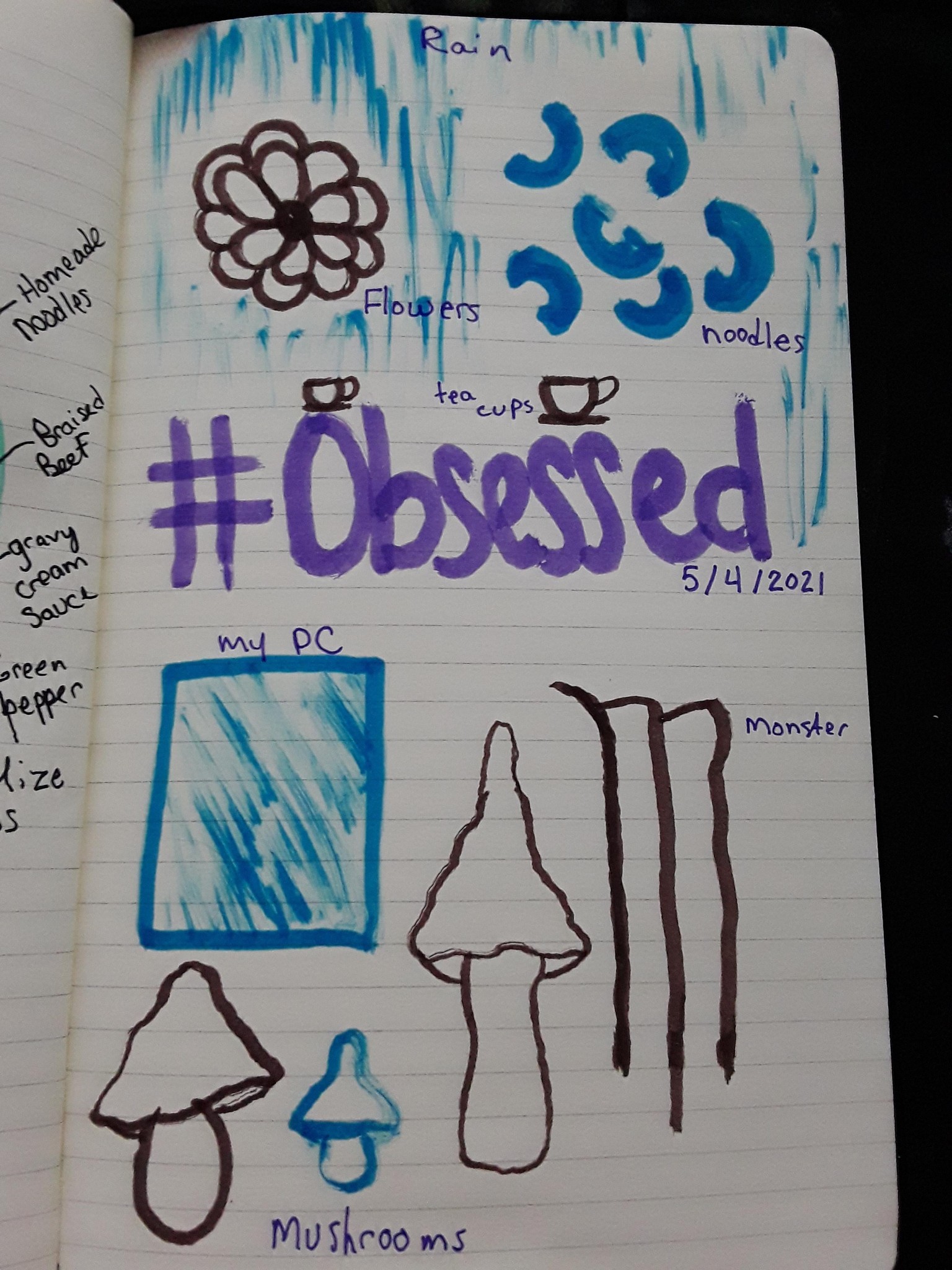 14 day art journaling challenge - image 14 - student project