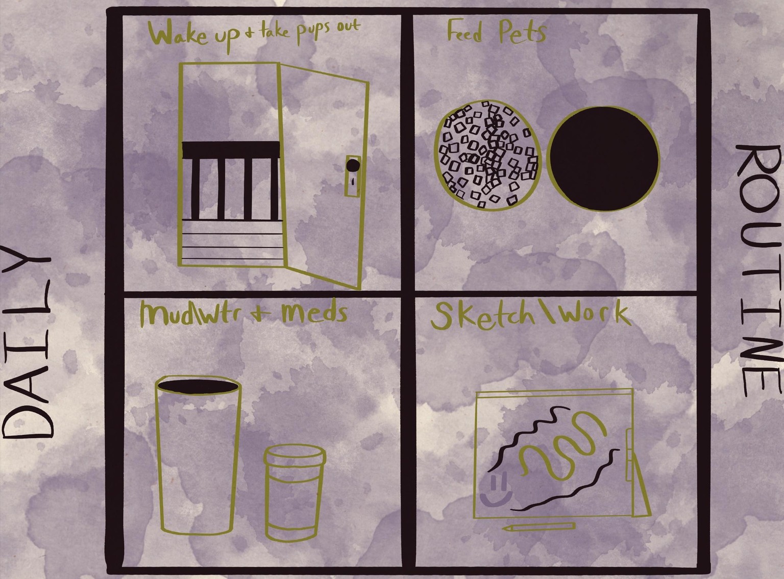 14 day art journaling challenge - image 20 - student project