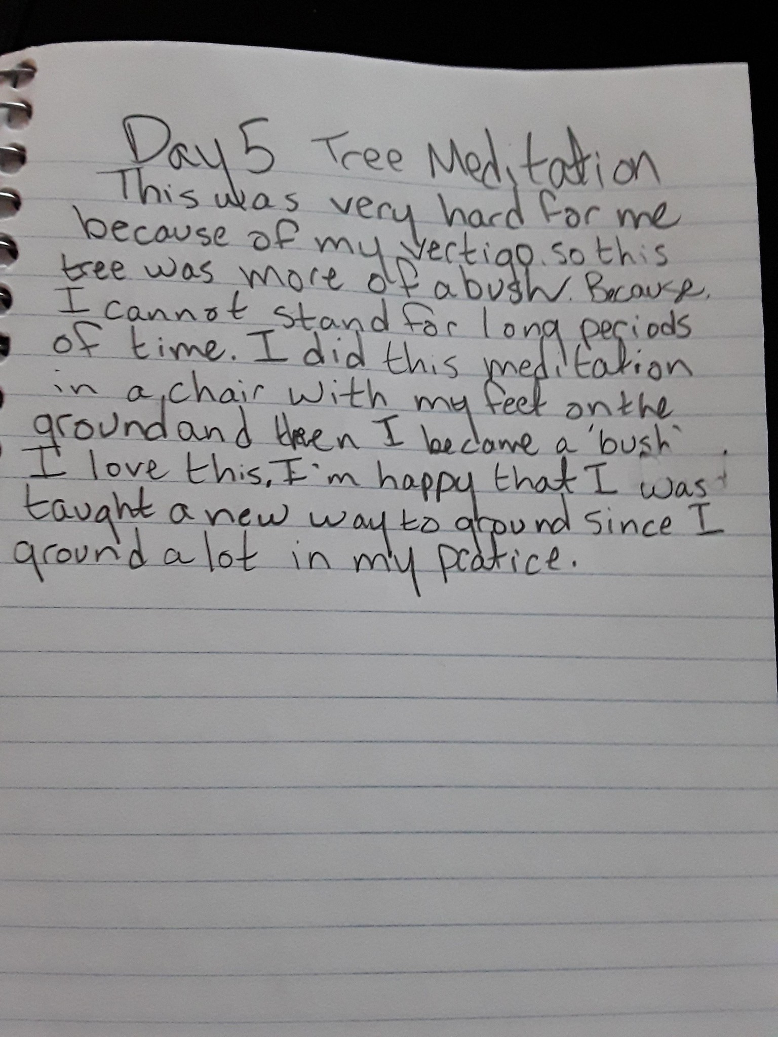 my 21 days of meditation - image 5 - student project
