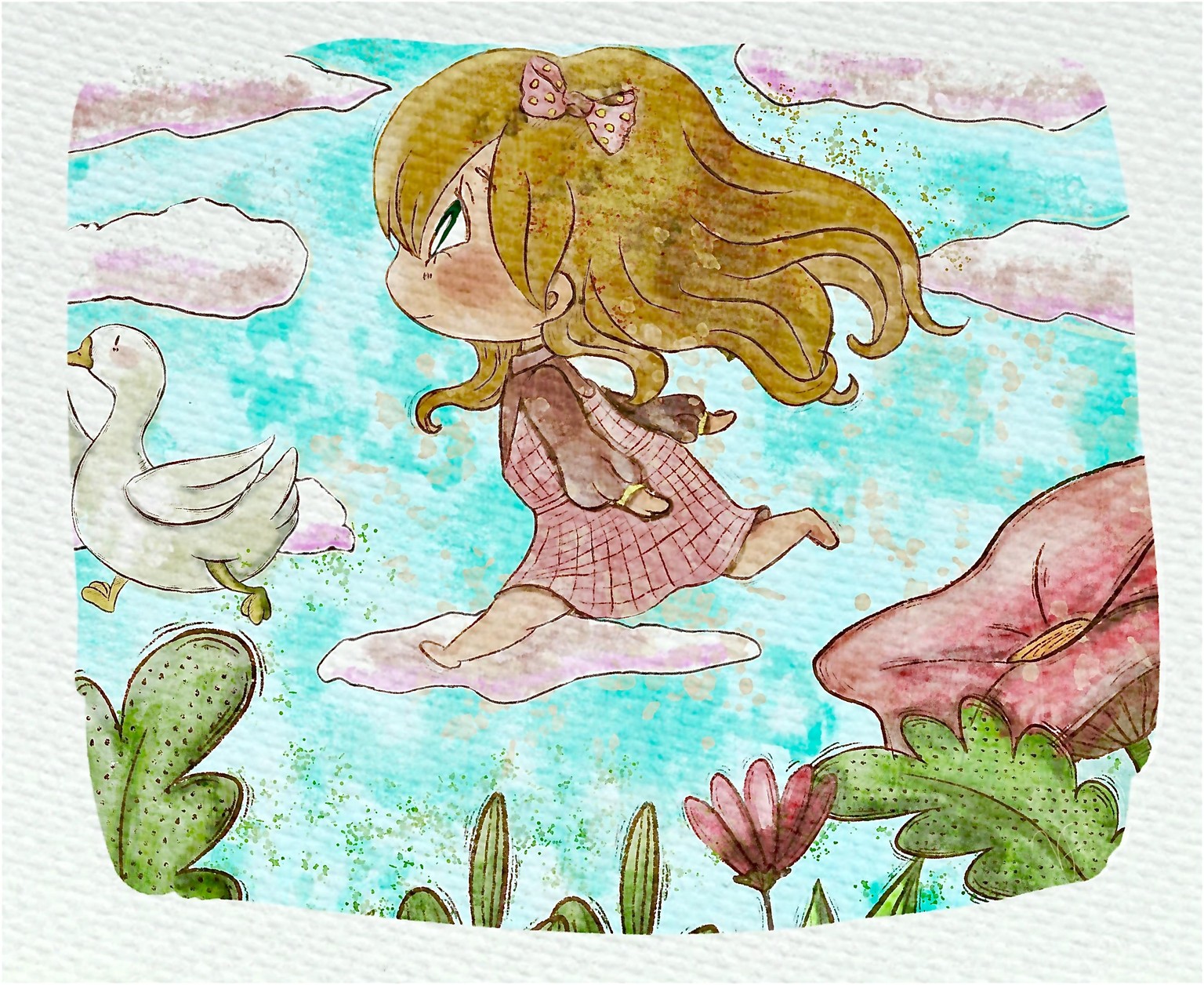 Walter color picture book illustration - image 1 - student project
