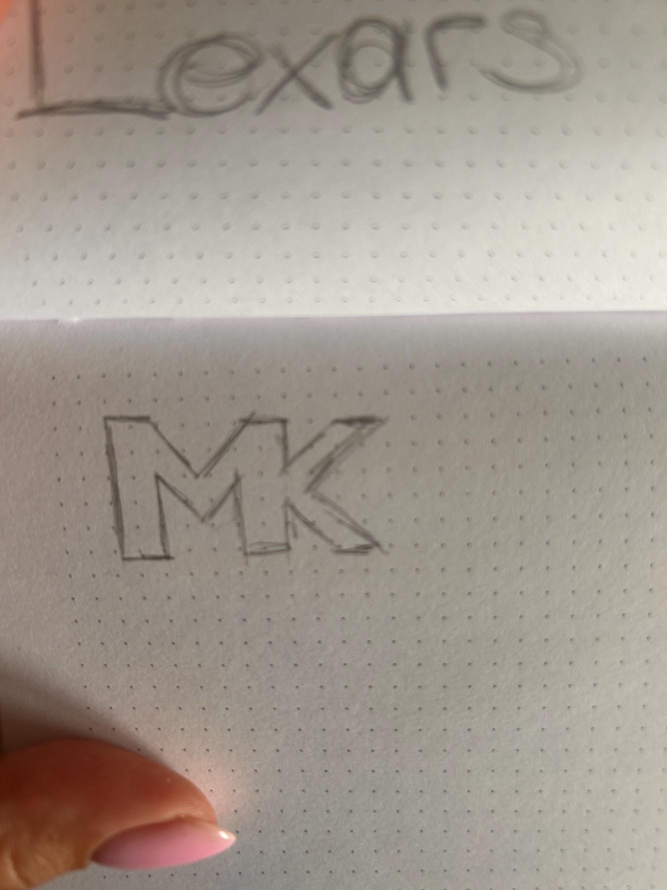 MK - initials - image 1 - student project