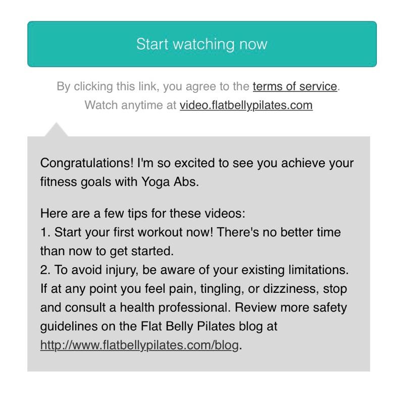 Press Play Pilates Onboarding Email - image 1 - student project