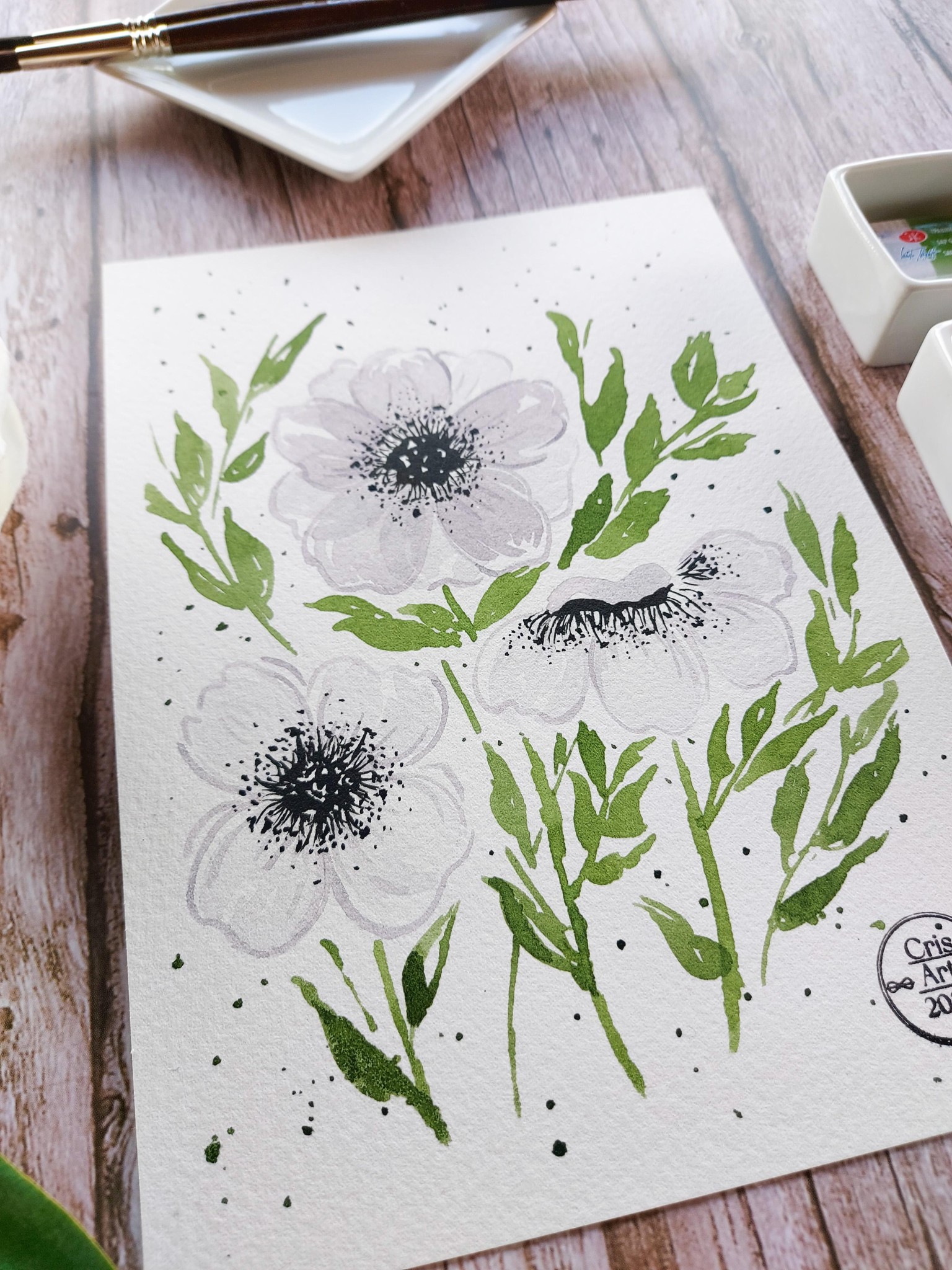 How To Create White Watercolors - Cara Rosalie Olsen - image 4 - student project